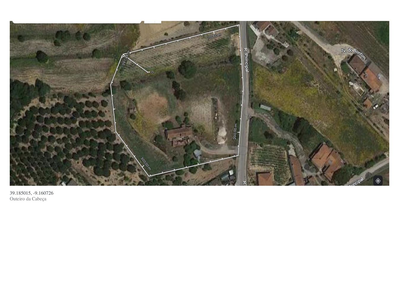 Terreno com 1.3ha situado perto de Torres Vedras — 1